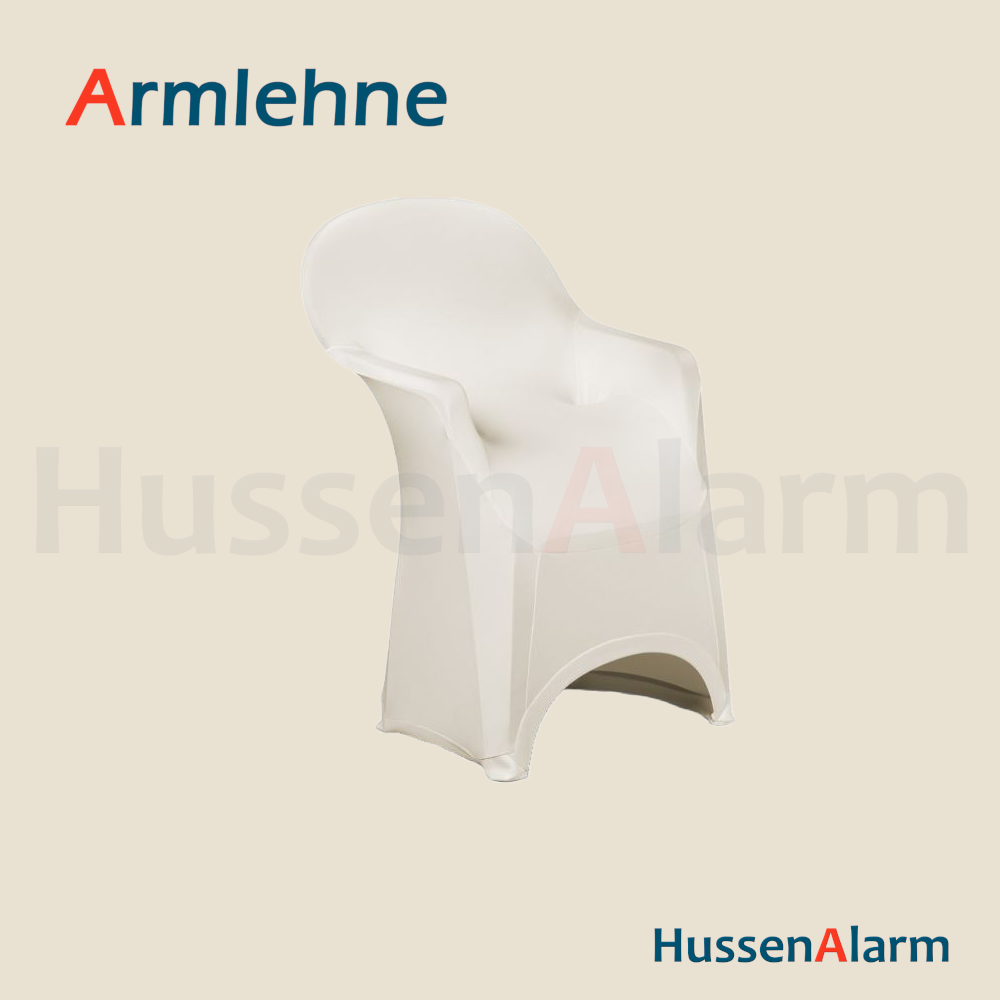 HussenAlarm ლ Stuhlhussen günstig mieten ⋙ ARMLEHNE Verleih