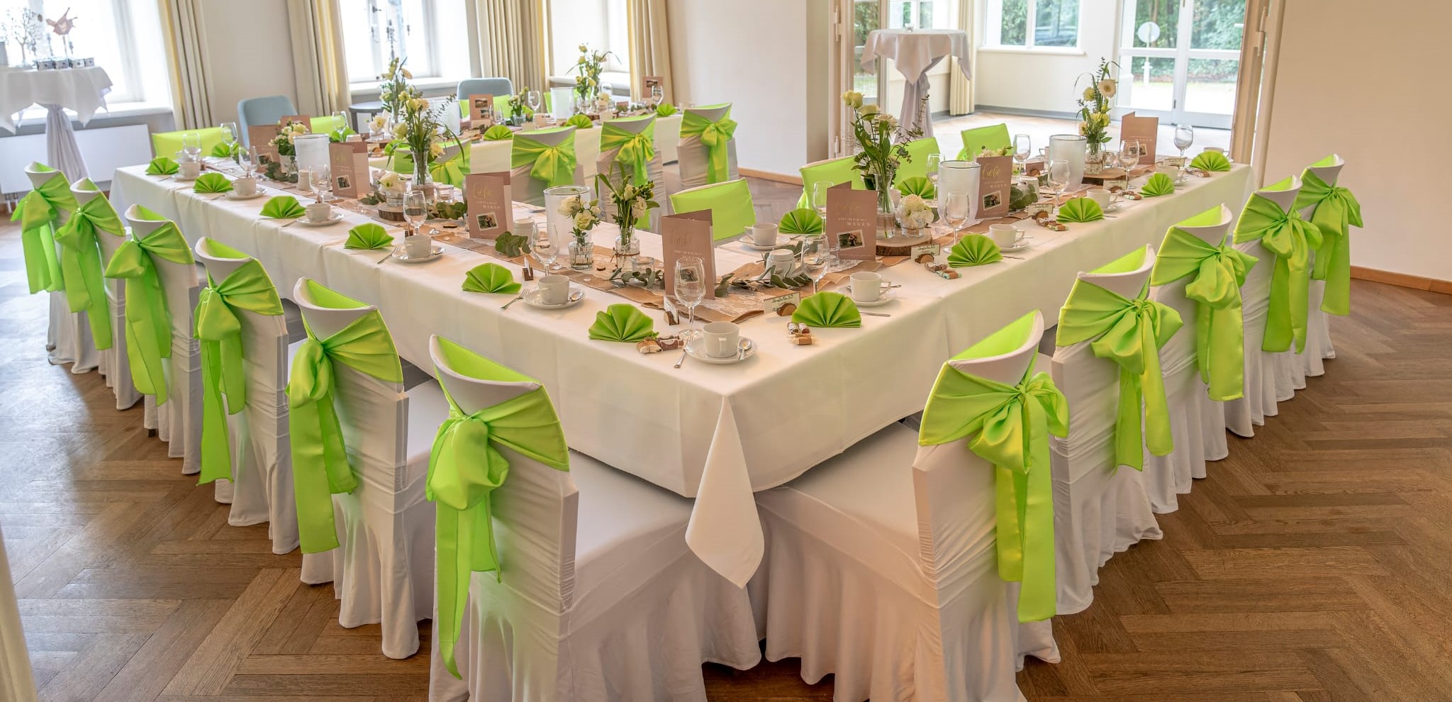 Satin Stuhlschleifen mieten